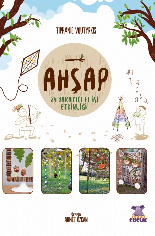 AHŞAP - 24 Yaratıcı El İşi Etkinliği AHŞAP - 24 Yaratıcı El İşi Etkinliği / Je Joue Avec Les Éléments - Bois - Görsel 1