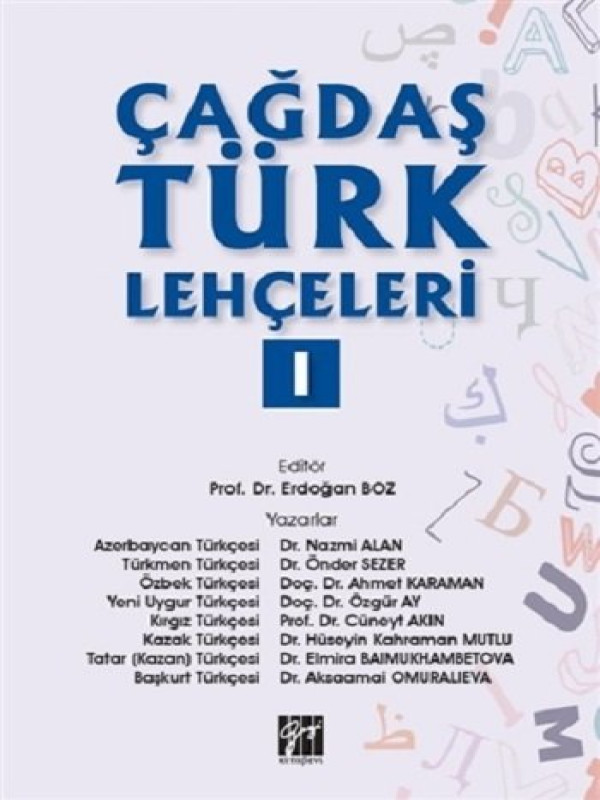 cagdas-turk-lehceleri-i-prof-dr-erdogan-boz-1661463719 Çağdaş Türk Lehçeleri I - Prof. Dr. Erdoğan Boz - Görsel 1
